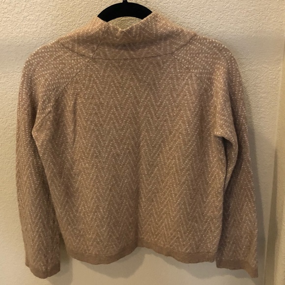 Madewell Cinematheque Chevron Mockneck Sweater - Picture 4 of 4